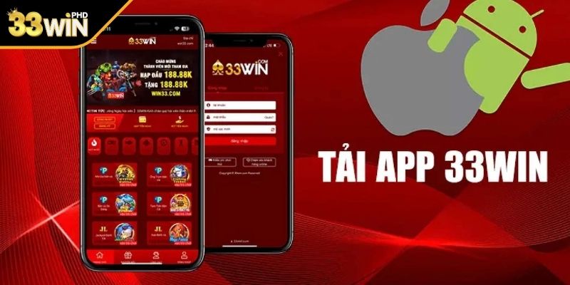 Hướng dẫn các bước thao tác tải app 33WIN Android