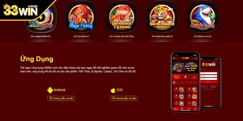 Vì sao nên tải app 33WIN